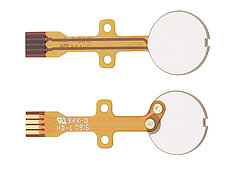 Custom Piezo Transducer Discs with Flexible PCB Terminals for Easy Integration in Volume Production Custom Piezo Transducer Discs with Flexible PCB Terminals for Easy Integration in Volume Production