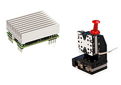 OEM Driver, Shown with Multi-axis Miniature Positioning Stage OEM Driver, Shown with Multi-axis Miniature Positioning Stage