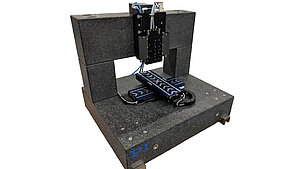 XYZ Motion System using V-508 linear stages in granite bridge counterbalance XYZ Motion System using V-508 linear stages in granite bridge counterbalance
