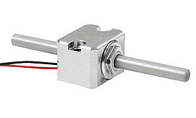 Mini-Rod Piezo Motor Actuators: 10 to 35mm Travel, 10N Force, 10mm/sec Mini-Rod Piezo Motor Actuators: 10 to 35mm Travel, 10N Force, 10mm/sec