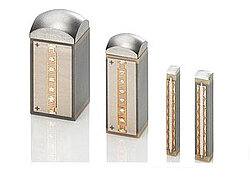 Custom PICMA® Piezo Actuator Stacks with Rounded Top Pieces to Decouple Bending Forces Custom PICMA® Piezo Actuator Stacks with Rounded Top Pieces to Decouple Bending Forces